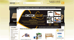 Desktop Screenshot of decorlazer.com.br